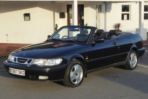 1998 Saab 9-3 Turbo SE Convertible In vendita
