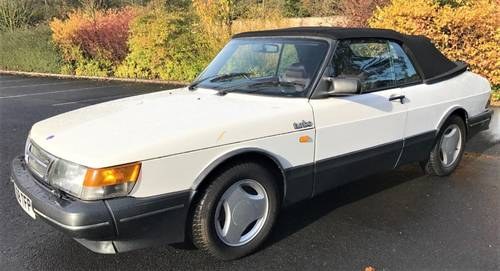 FEBRUARY AUCTION. 1988 Saab 900 Turbo Convertible For Sale by Auction
