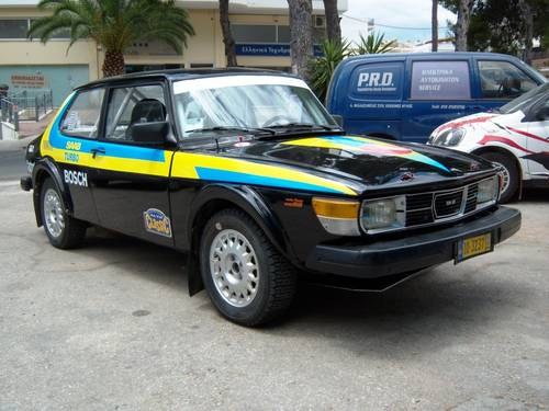 1979 SAAB 99 Turbo FIA Rally Car For Sale