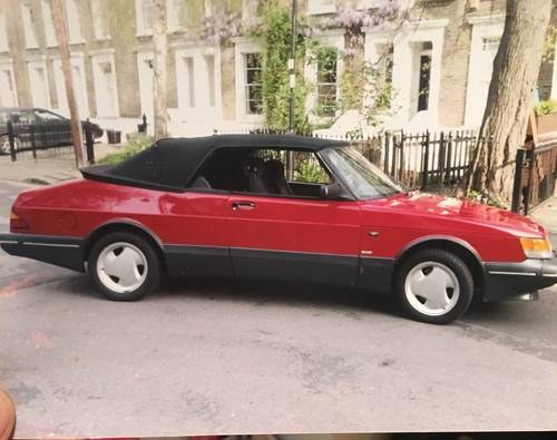1990 Saab 900 Classic T16 Convertible For Sale