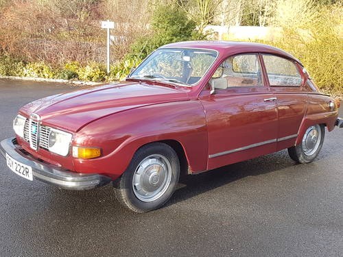 **FEBRUARY AUCTION** 1977 Saab 96 LV4 For Sale by Auction