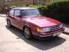 1993 SAAB CLASSIC 900 VERY SPECIAL RUBY SOLD