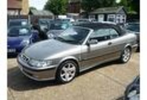 2002 Saab 9-3 2.0 TURBO SE 2dr Convertible For Sale