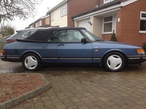 1992 Saab 900 S convertible LPT For Sale