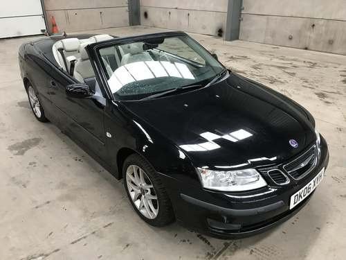 2006 Saab 9-3 Vector 150BHP Convertible For Sale by Auction