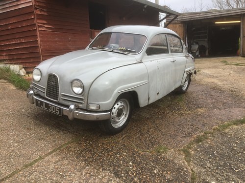 1964 Saab 96 2stroke resto driving project SOLD