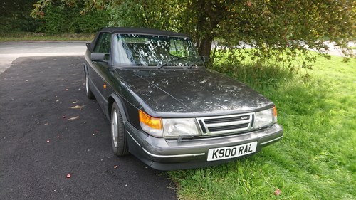 1993 Saab 900S CLASSIC CONVERTIBLE SOLD