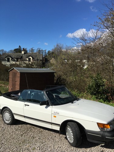 1989 Saab 900 Turbo Convertible Auto For Sale