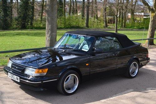 1993 Stunning Saab 900 Turbo S Convertible (FPT 16 Valve) For Sale