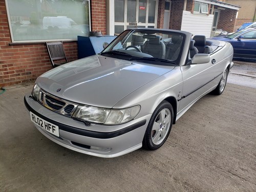 2002 Saab 9-3 2.0t se convertable For Sale