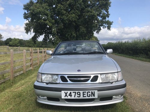 2000 Saab 9-3 cabriolet auto.  32,000 miles only For Sale