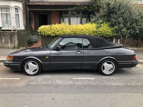 1993 Restored Saab 900 S Convertible SOLD