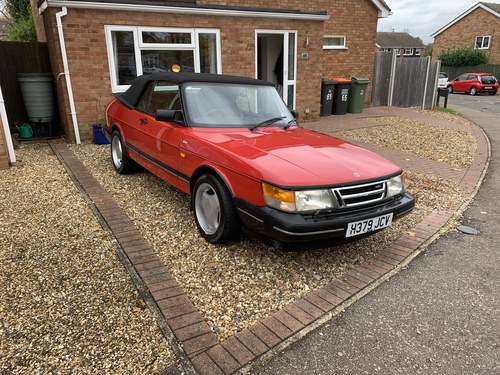 1990 Classic Saab 900i convertible*****SOLD*** For Sale