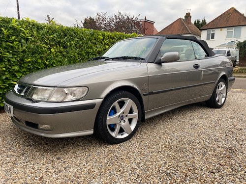 2001 Saab 93 Turbo Convertible manual For Sale