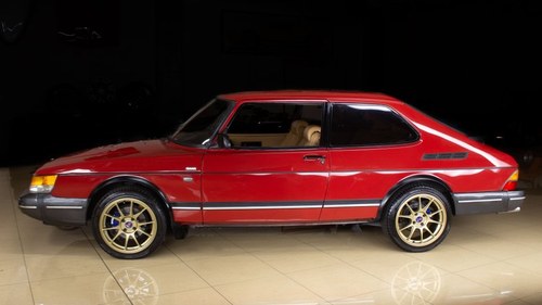1988 Saab 900S Coupe Red(~)Tan 27.9k miles 5 speed M $18.9k In vendita