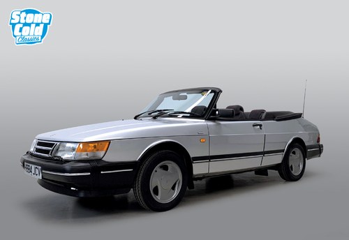 1990 Saab 900i 16v auto convertible with 30,600 miles SOLD