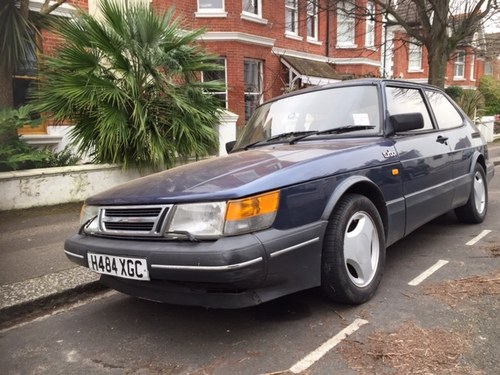 1991 Saab 900 Turbo 16-valve VERKOCHT