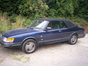 1991 Saab classic 900S convertable with working lpg,good reg no For Sale (picture 1 of 12)