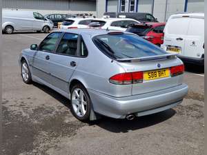 2001 SAAB 9-3 Aero 5-door hatch, manual, silver For Sale (picture 3 of 12)