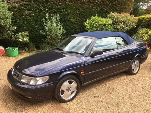 1998 Saab 9/3 SE Turbo Automatic. 2-door convertible For Sale
