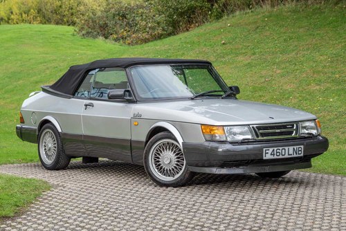 1989 Saab 900 Turbo 16V Convertible For Sale by Auction