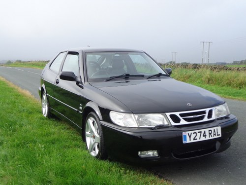 Rare 2001 Saab 9-3 Aero 3dr Coupe Auto Viggen
