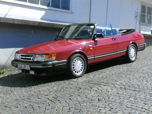 1991 Saab 900 Turbo 16s Convertible full pressure