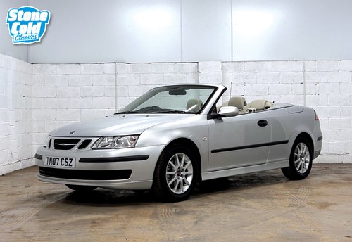2007 Saab 93 1.8t Linear Convertible in fabulous condition SOLD