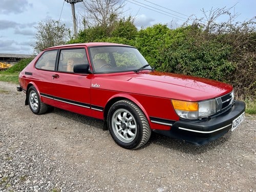 1983 STUNNING SAAB 900 TURBO FLATNOSE WITH JUST 84K MILES SÅLD