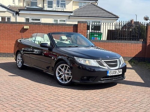 2008 SAAB 9-3 1.9 TiD VECTOR CABRIOLET DIESEL,GENUINE MILES!