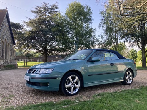 2004 NOW SOLD Saab 9-3 2.0T Convertible Manual 37000 fsh SÅLD