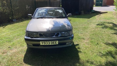 2001 SAAB 9-3 CONVERTIBLE 2.0T PETROL MANUAL FULL HISTORY