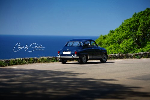 1962 Saab 96 Sport restored, rare in dark blue SÅLD