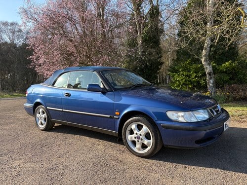 2000 SAAB 9.3 SE TURBO CONVERTIBLE *ONLY 13,600 MILES* SOLD