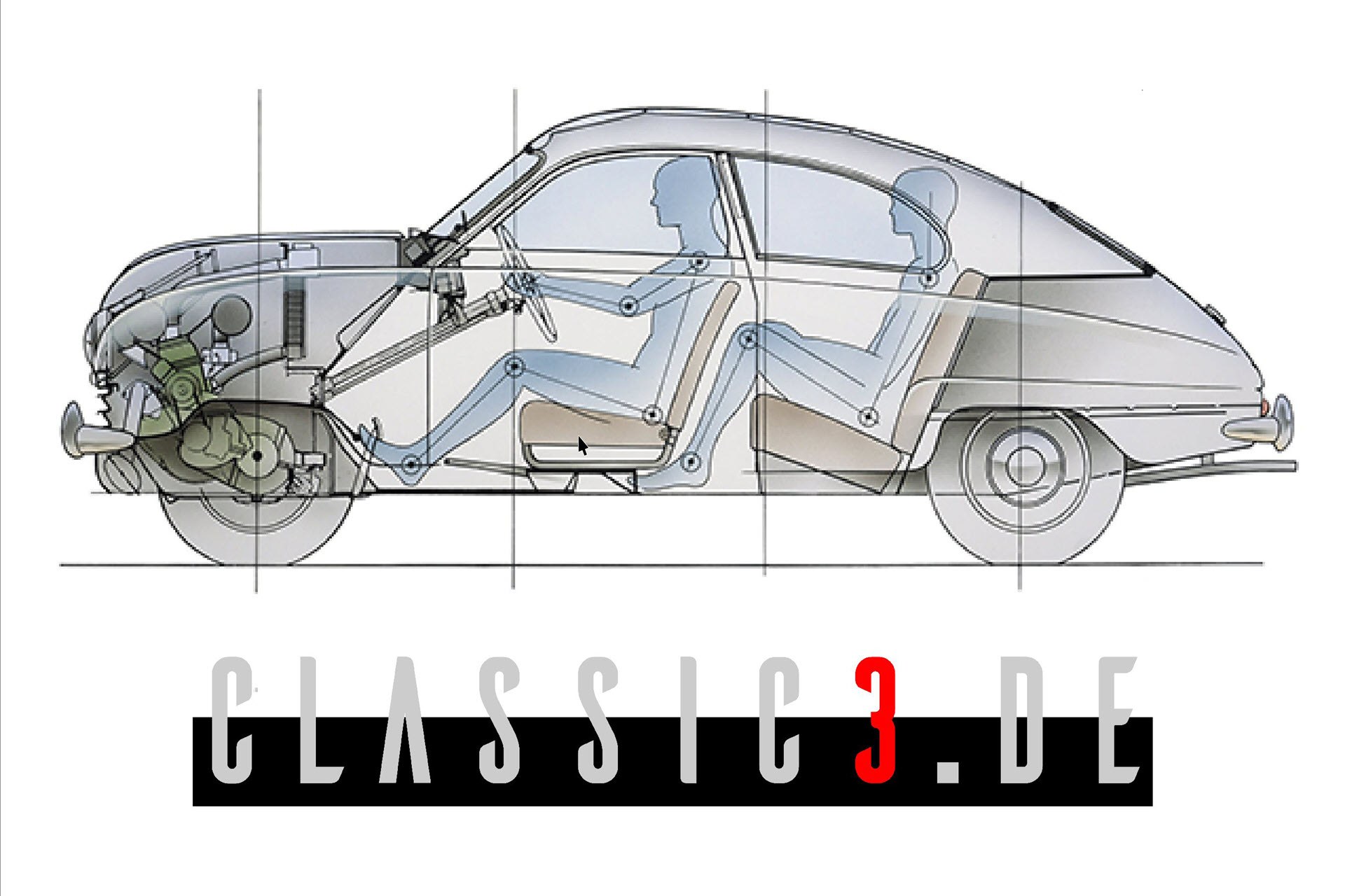 1953 SAAB 92 / 92B DeLUXE drag coefficient as a Ferrari F40, foto 7