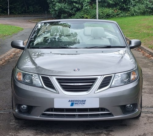 2009 SAAB 9-3 VECTOR - AUTO CONVERTIBLE - ONLY 47K MILES - FSH SPRZEDANE