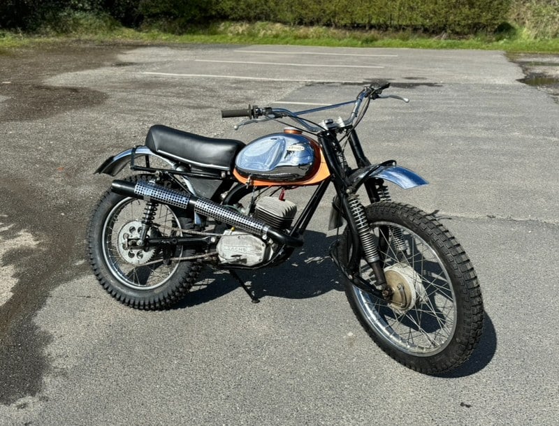 1970 Sachs Hercules 125 Orange Manual, speed in Hastings, United