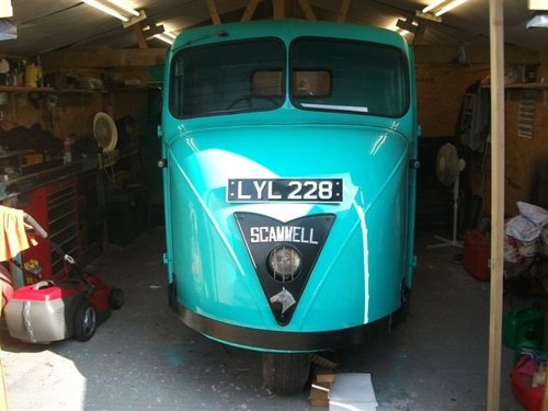 1953 Scammell Scarab, nearly ready to go! SOLD