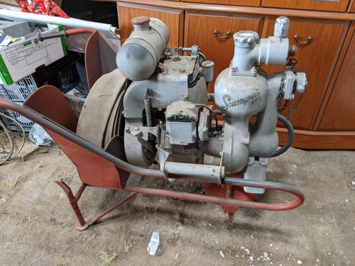 1939 Scammell wheelbarrow fire pump In vendita