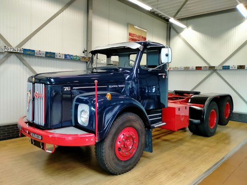 1966 Scania-Vabis LS76 Super Tractor unit 6X4 with Lift axle For Sale
