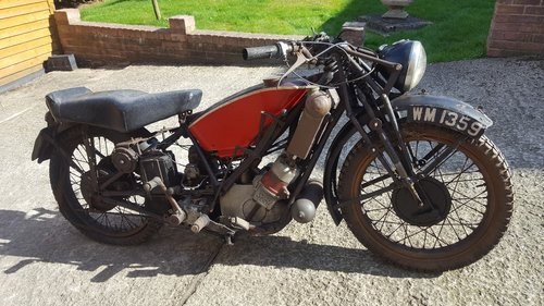 1927 Scott Flying Squirrel Project.  SOLD
