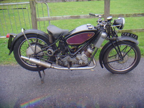 Scott Flying Squirrel 1946 600cc VERKAUFT