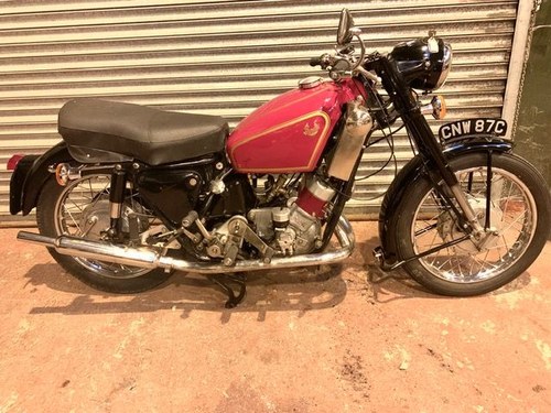 1965 Scott 596cc Flying Squirel Birmingham Scott Leeds Built SOLD