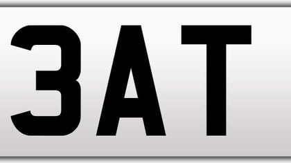 S3 ATR Cherished Number Plate
