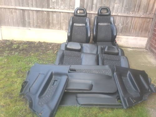 MK1 SEAT CORDOBA SX COUPE HALF LEATHER INTERIOR For Sale