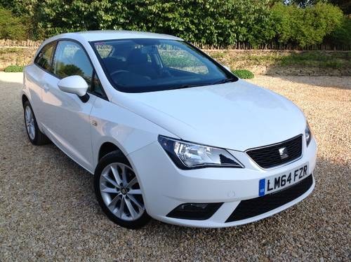 2014 SEAT IBIZA 1.4 TOCA  SPORT COUPE SAT NAV 3DR 37,541 miles SOLD