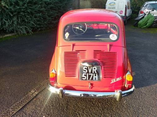 1970 Seat 600 E (Fiat 600 made in Spain by Seat) For Sale