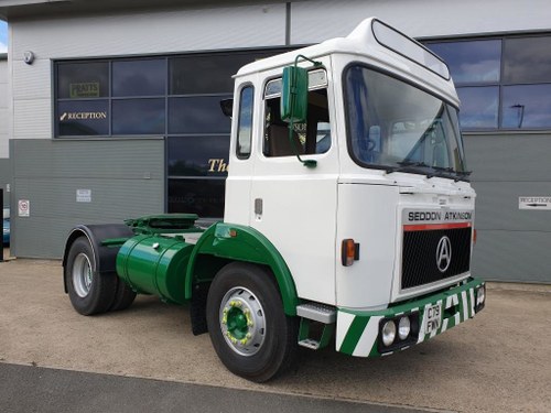 **OCTOBER ENTRY** 1985 Seddon Atkinson 301 Tractor Unit For Sale by Auction