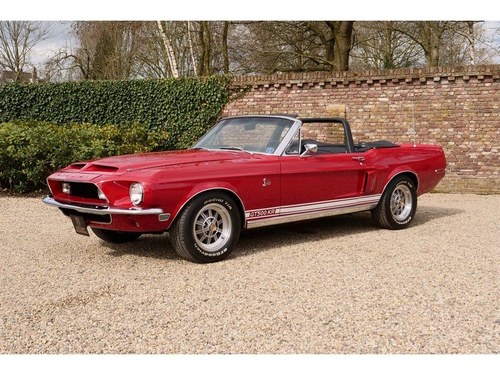 1968 Ford Mustang Shelby GT500KR Convertible Very rare and Factor In vendita