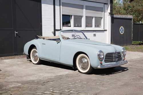 1950 Simca 8 sports Cabriolet by Farina: 11 May 2018 For Sale by Auction
